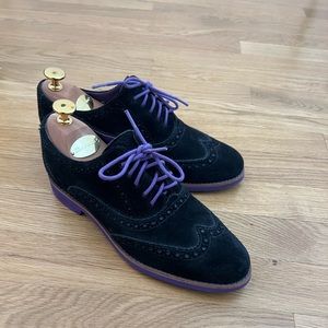 Cole Haan suede oxfords